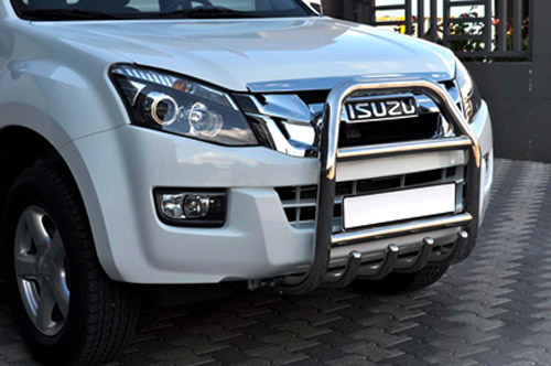 Передний двойной бампер для Isuzu D-Max купить в Украине цена