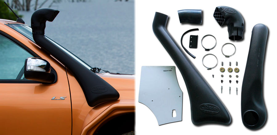 Выносной воздухозаборник Safari для Isuzu D-Max купить в Украине с скидкой цена