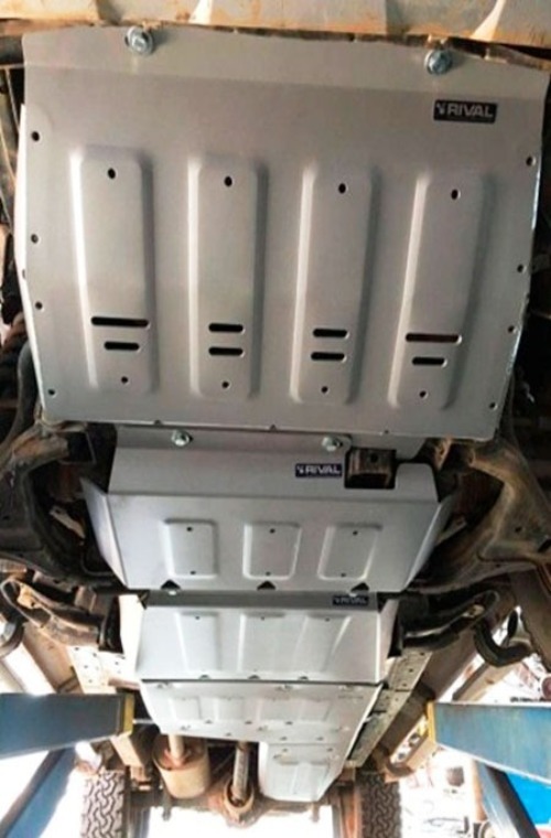 Захист днища реальний вигляд Rival для Ford Ranger купити в Україні ціна