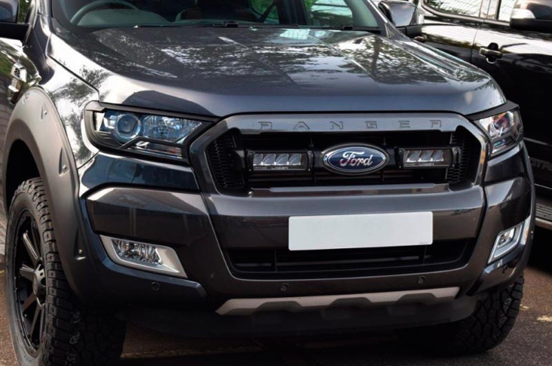 Комплект оптики Lazer Kit Grille для Ford Ranger з кріпленням в решітку радіатора купити в Україні ціна