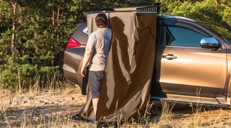 Foldable shower Foldable shower