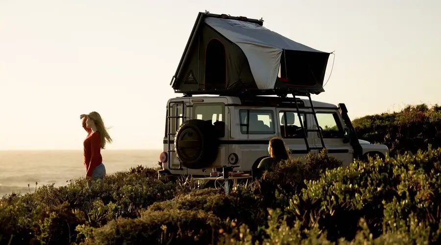Alu-Cab rooftop tent on an SUV