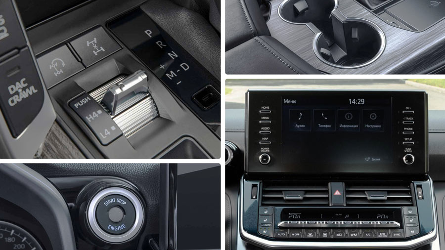 Обзор новых и улучшенных деталей салона LC300