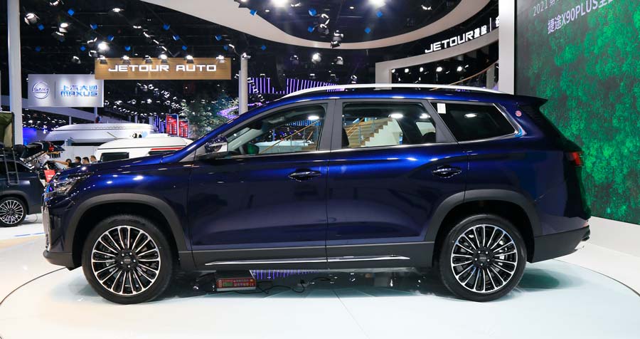 Габаритні показники Jetour X90 Plus тюнінг позашляховиків Україна