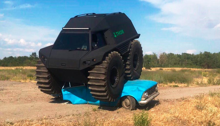 Можливості всюдихода Thor купити аксесуари для позашляховиків в Україні ціна