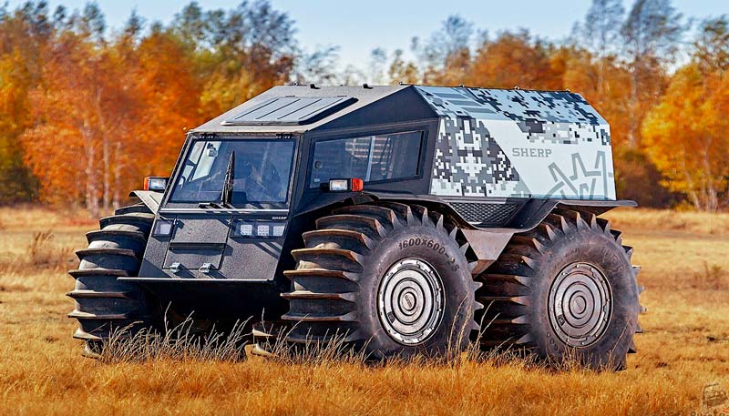 Всюдихід Шерп на бездоріжжі купити запчастини Vnedorognik