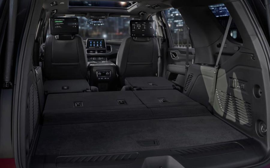 Багажное отделение в Chevrolet Suburban купить аксессуары для багажника Украина цена