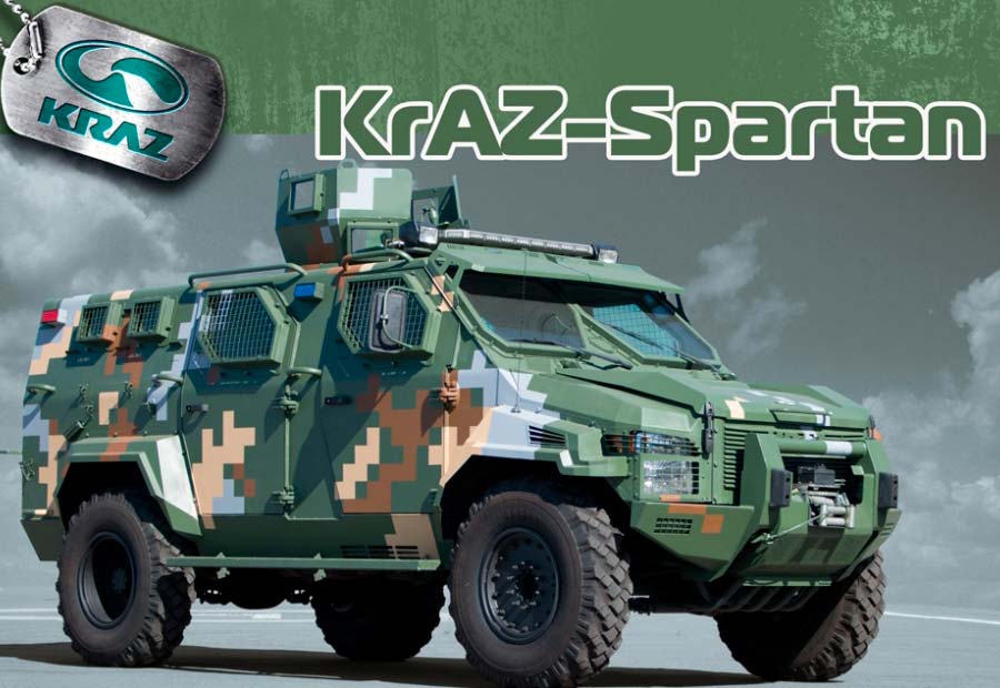 Бронетранспортер «Спартан» від КрАЗ купити тюнінг в Україні з доставкою вартість
