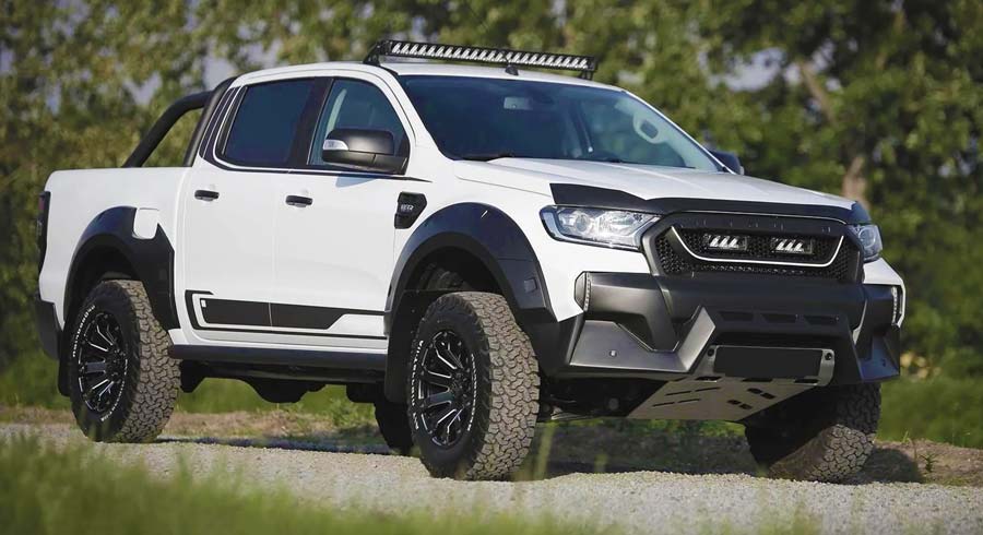 3 покоління Ford Ranger 2018 з тюнінгом для бездоріжжя купити ліфт комплект оффроуд ціна