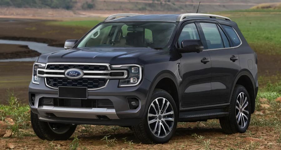 Рендер нового Ford Everest 2022 запчастини в Україні для позашляховиків ціна