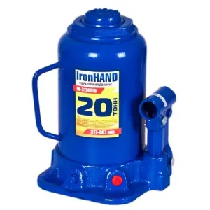 Jack bottle hydraulic iron hand 20 t 317- 407 mm IH-317407D