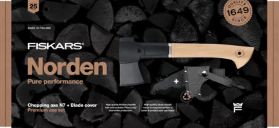 Fiskars Norden Premium Axe N7 1051147 camping set