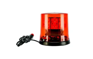 Светодиодный маяк 16LED-12V/24V-Y жёлтый с магнитном креплением
