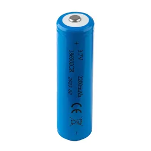 Аккумулятор 18650 Li ion 3.7V 2200mAh с платой защиты