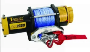 Лебедка для квадроцикла T-Max ATWPRО-3500 - 12 вольт / 1587 кг - 3500 lb - sint