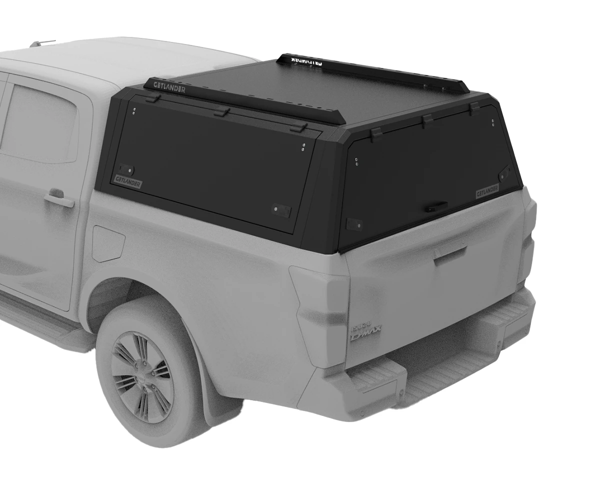 Кунг сталевий на Isuzu D-Max 2021+ Getlander Carakurt