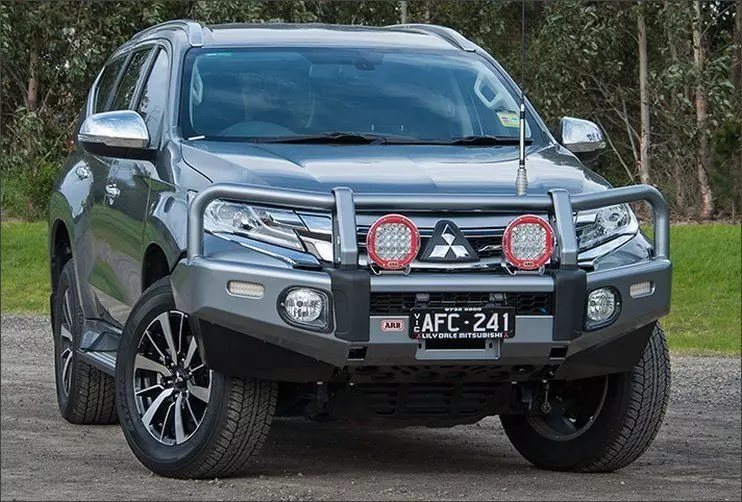 Front bumper ARB DELUX for Mitsubishi Pajero Sport 2015+ 3434200