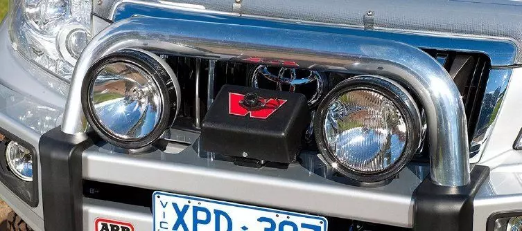 Дуга полированная для переднего бампера ARB Sahara TOYOTA LC150 5121010