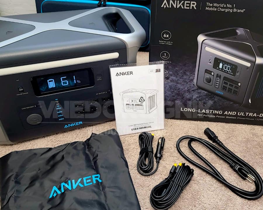 Комплектація зарядної станції Anker 757 купити в Україні купити офіційно