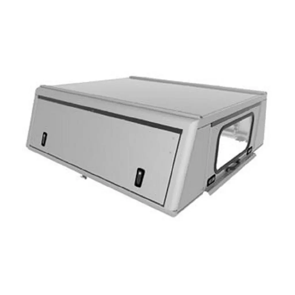 Кунг Alu-Cab для VW Amarok від 2010 сріблястий з гладкими дверима