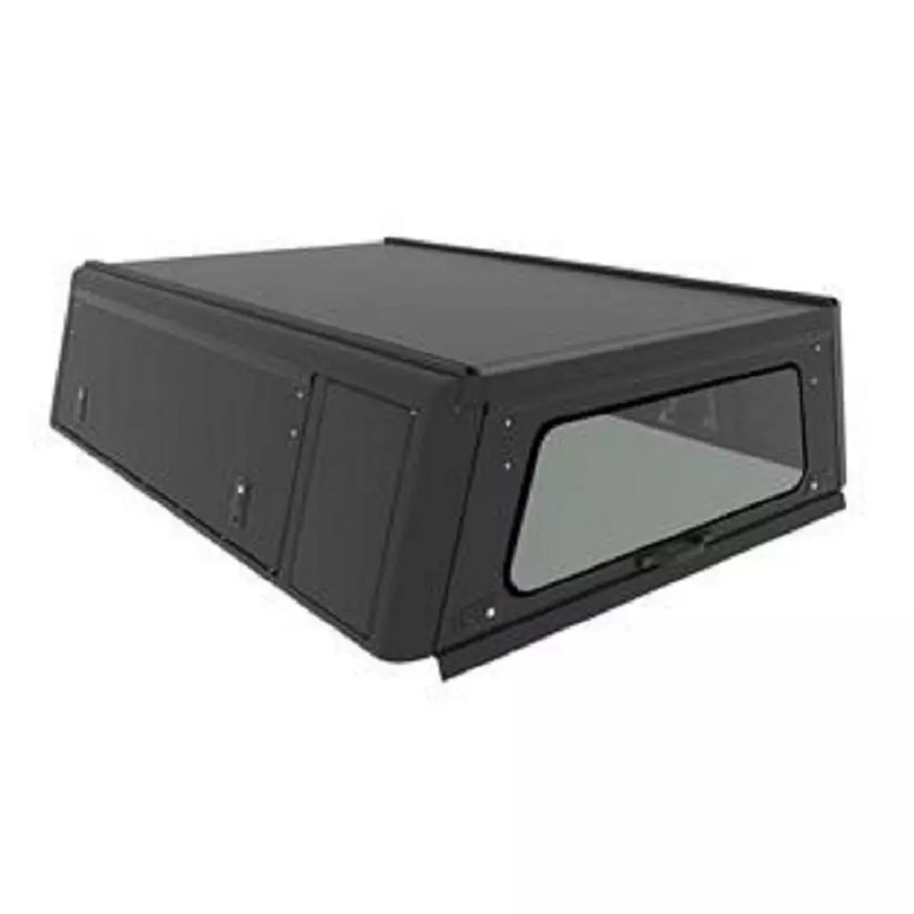 Кунг Alu-Cab для Ford Ranger від 2012 з гладкими дверима чорний