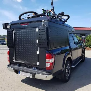 Кунг-кемпер Alu-Cab для Toyota Hilux Vigo 2005-2015 чорний