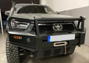 Front bumper for Toyota Hilux 2015+ AQM-X50