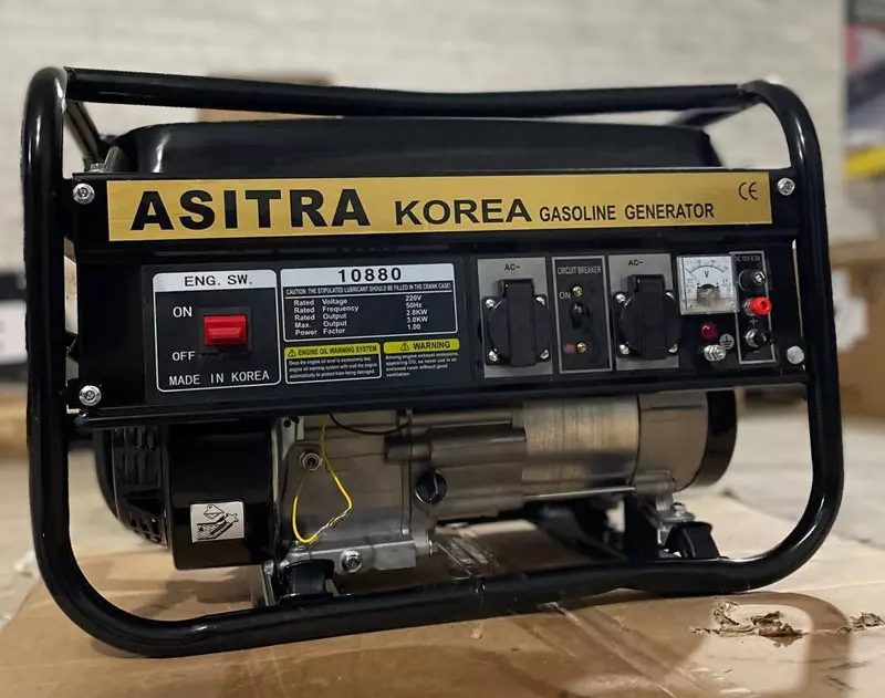 Бензиновый генератор Asitra AST 10880