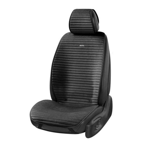 Premium capes for front seats Beltex Barcelona, ​​Black 2pcs.