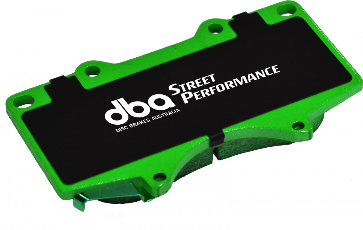 Гальмівні колодки передні DBA Street Performance для Toyota/Lexus GX/FJ/4 Runner/Hilux/Sequoia/Tundra, Mitsubishi Pajero, переднi 1482SP