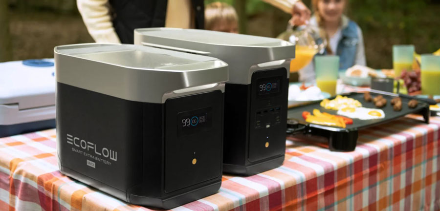 Зарядна станція EcoFlow Delta Max 2000 з додатковою батареєю, купити оригінал в Україні з доставкою