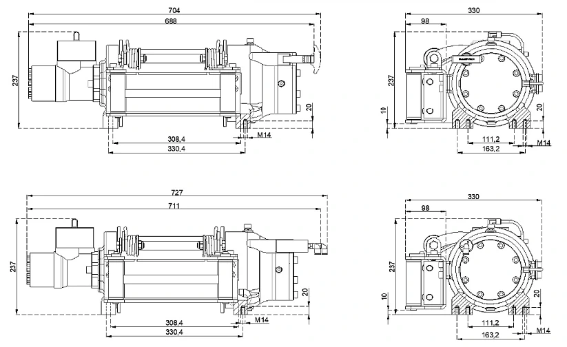 Купить лебедку HMW-10.0-LBS