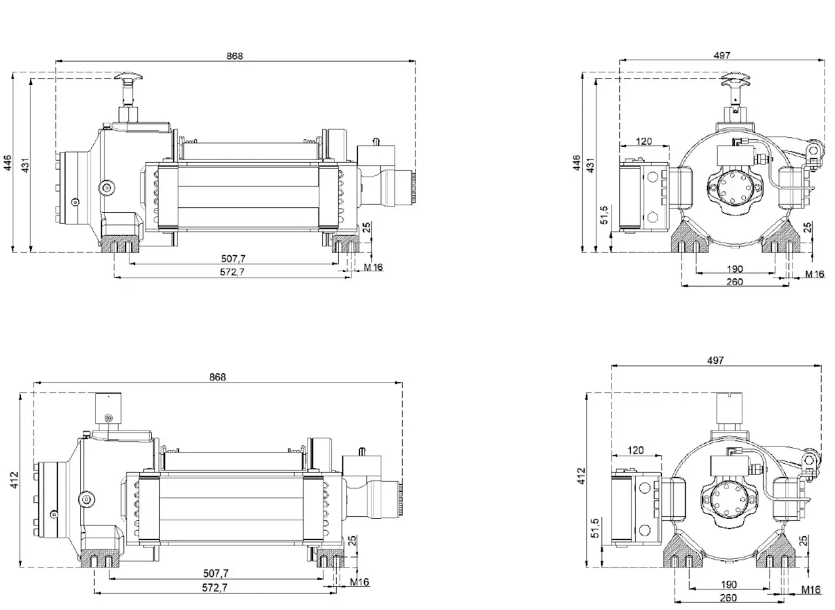 Купить лебедку HMW 10.0 PHT