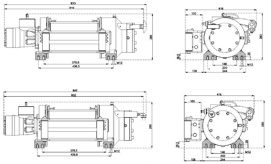 Купить лебедку HMW-15.5-LBS