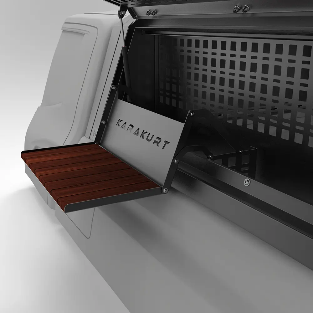 Столик для бокового органайзера в металлический кунг Carakurt