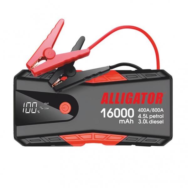 The Alligator Jump Starter 400a/800a 16000mah