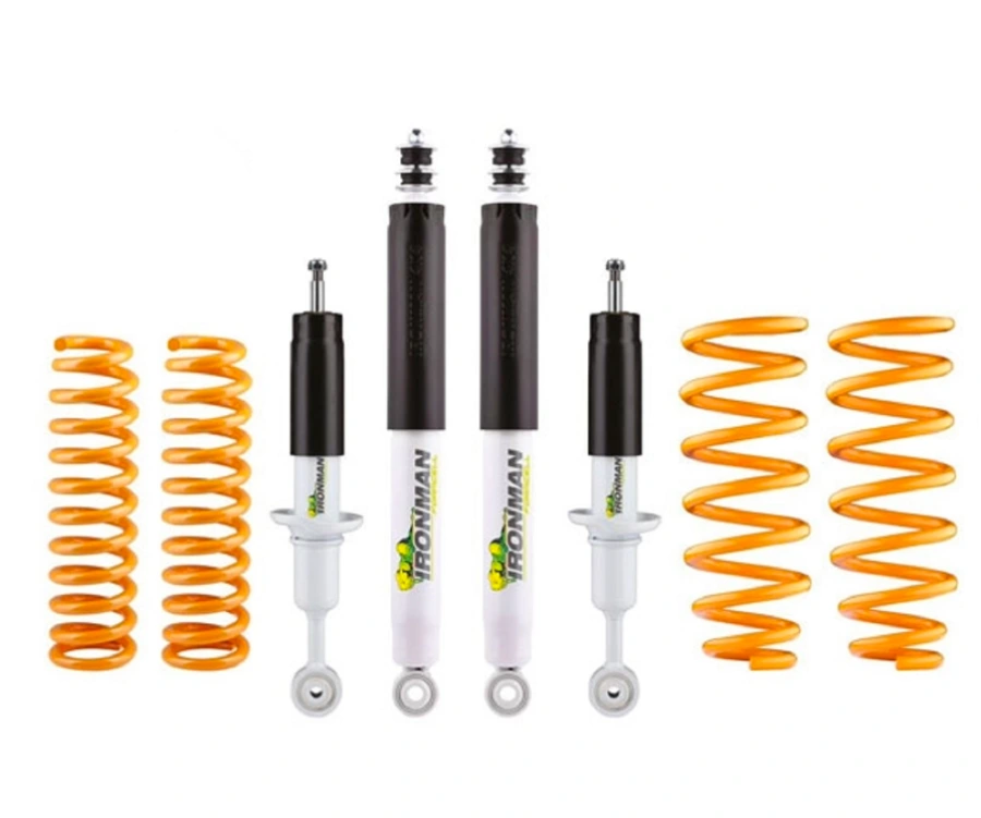 Ironman +15 mm / 0-200 kg suspension set on Mitsubishi Pajero Sport 2015+ (Nitro Gas)