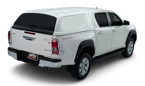 Кунг на Toyota Hilux 2016+ без вікон - Maxliner Maxtop 3 Cargo чорний 218