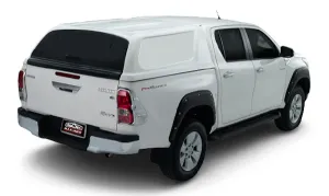 Кунг на Toyota Hilux 2016+ без вікон - Maxliner Maxtop 3 Cargo чорний 218