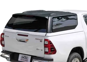 Кунг на Toyota Hilux 2015+ з вікнами - Maxliner чорний 218