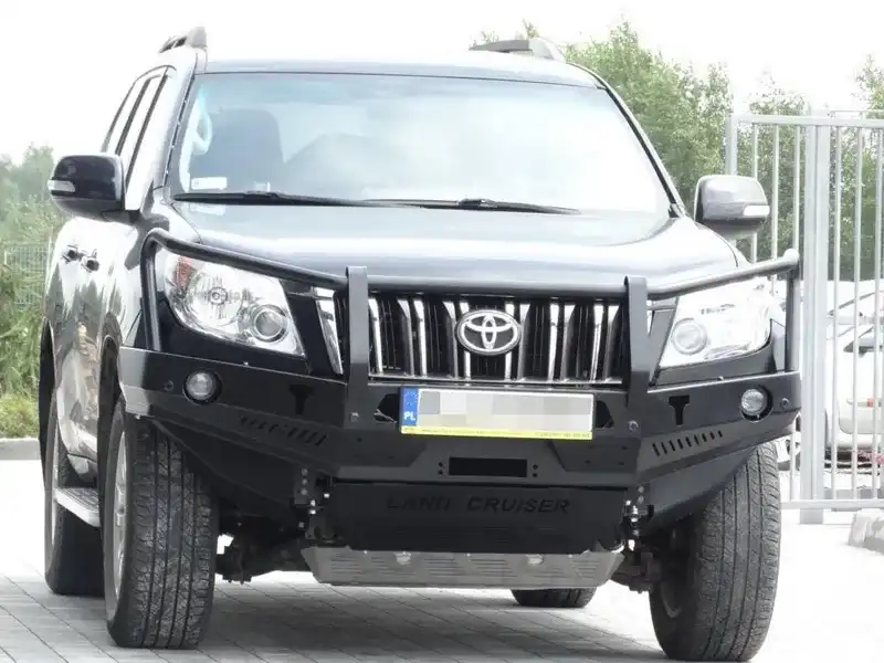 Передний бампер с кенгурятником Toyota Prado 150 09-13 F4X4