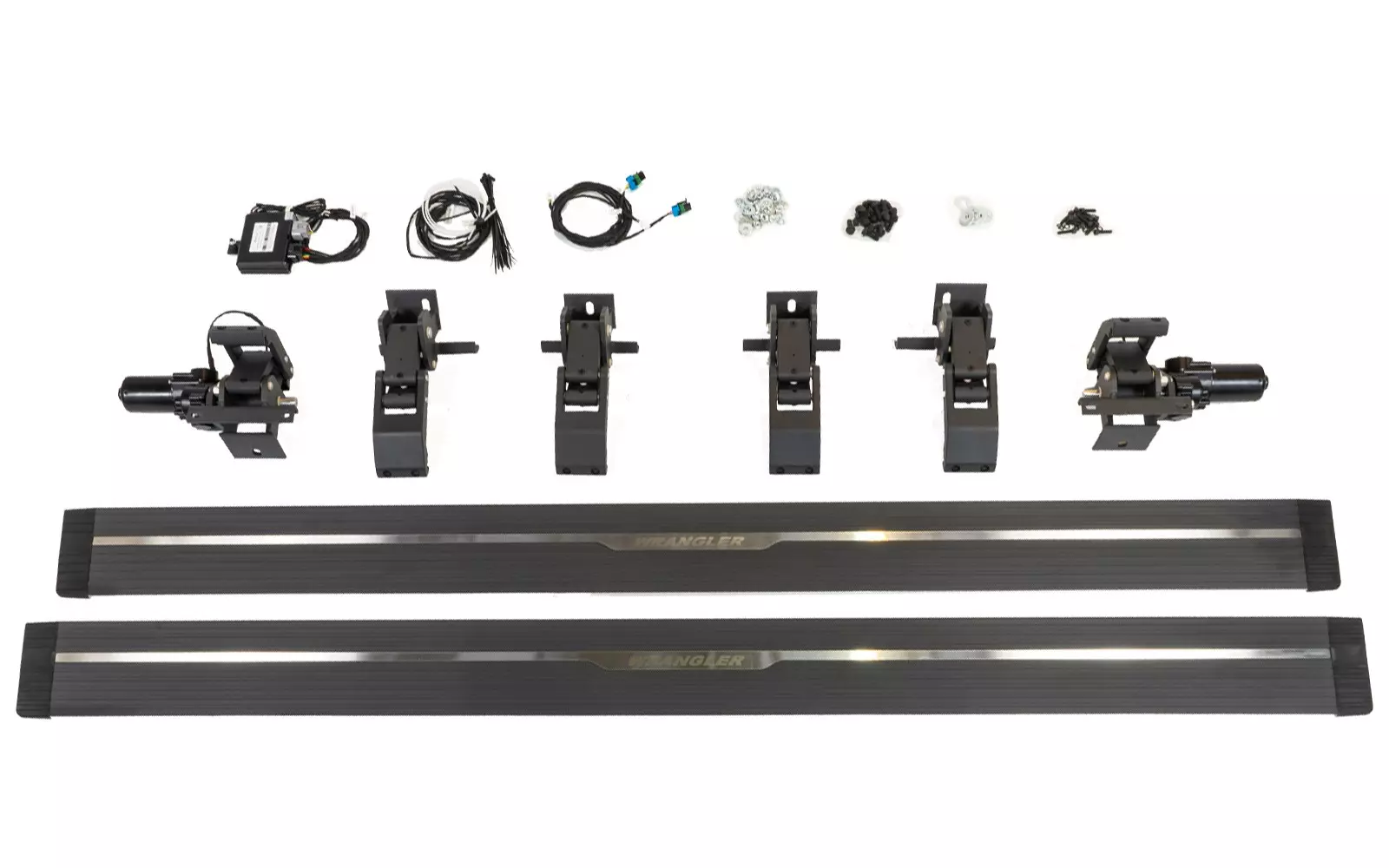 Пороги с электрическим приводом Plug N 'Play - Jeep Wrangler JL