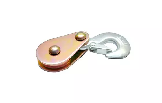 Блок для троса такелажный с крюком Dragon Winch