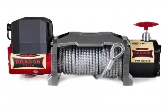 Winch Automobile electric Dragon Winch DWM 13000 HD 12 in a rope 20 m