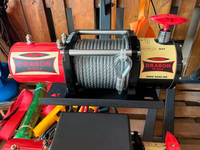 Лебедка электрическая Dragon Winch DWM 8000 HD