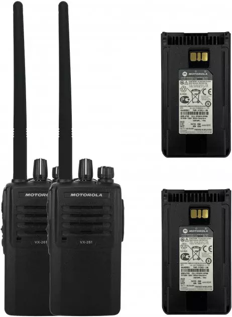 Комплект портативных раций Motorola VX-261-D0-5 (CE) UHF 403-470 МГц Professional Гр9458