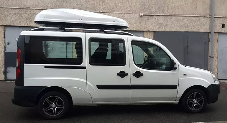 Бокс автомобильный Junior Altro 500 White