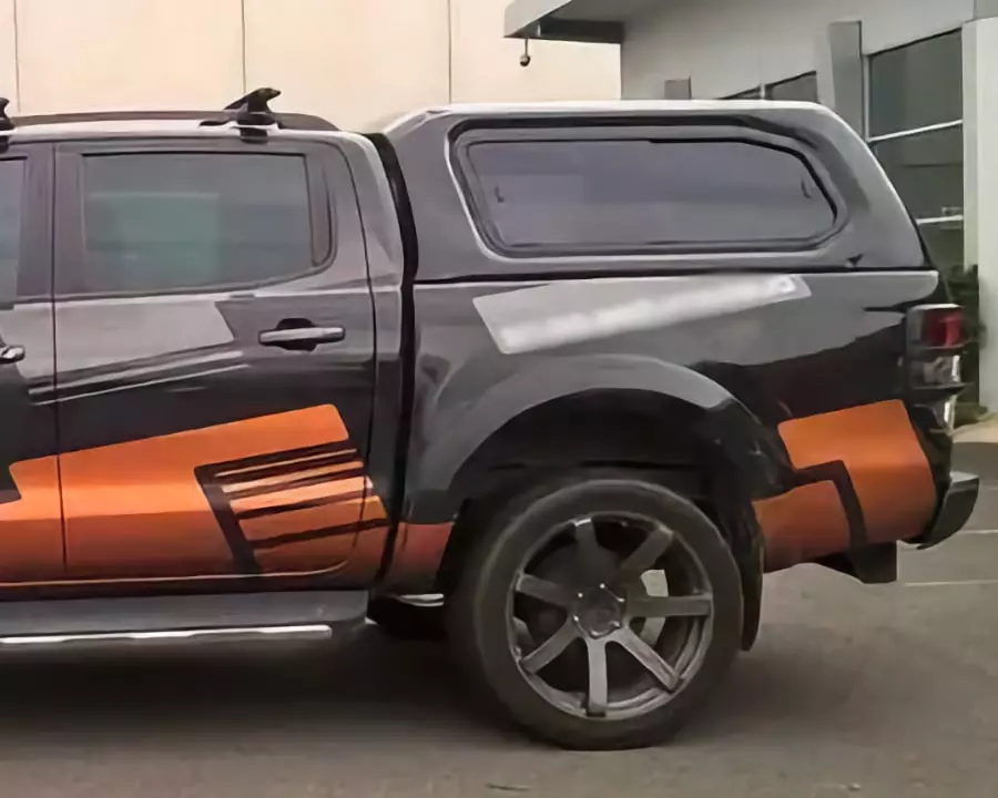 Кунг на Ford Ranger 2012-2020 з бічними розсувними стеклами - Aeroklas