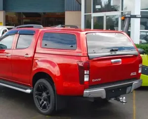 Кунг на Isuzu D-MAX від 2016 з бічними стеклами вгору - Aeroklas