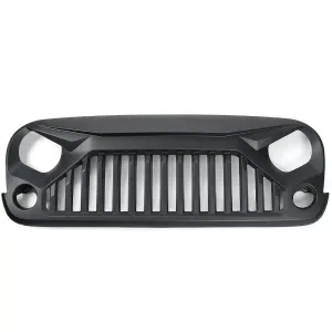 Решітка чорна матова OFD - Jeep Wrangler JK 07-18
